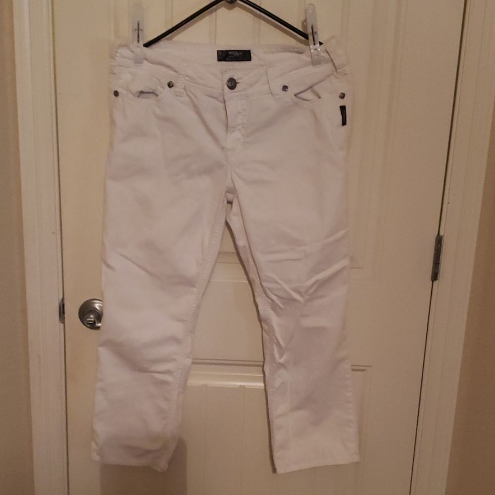 Silver suki capri